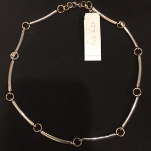 Kate Landry Sterling silver/gold accent necklace
